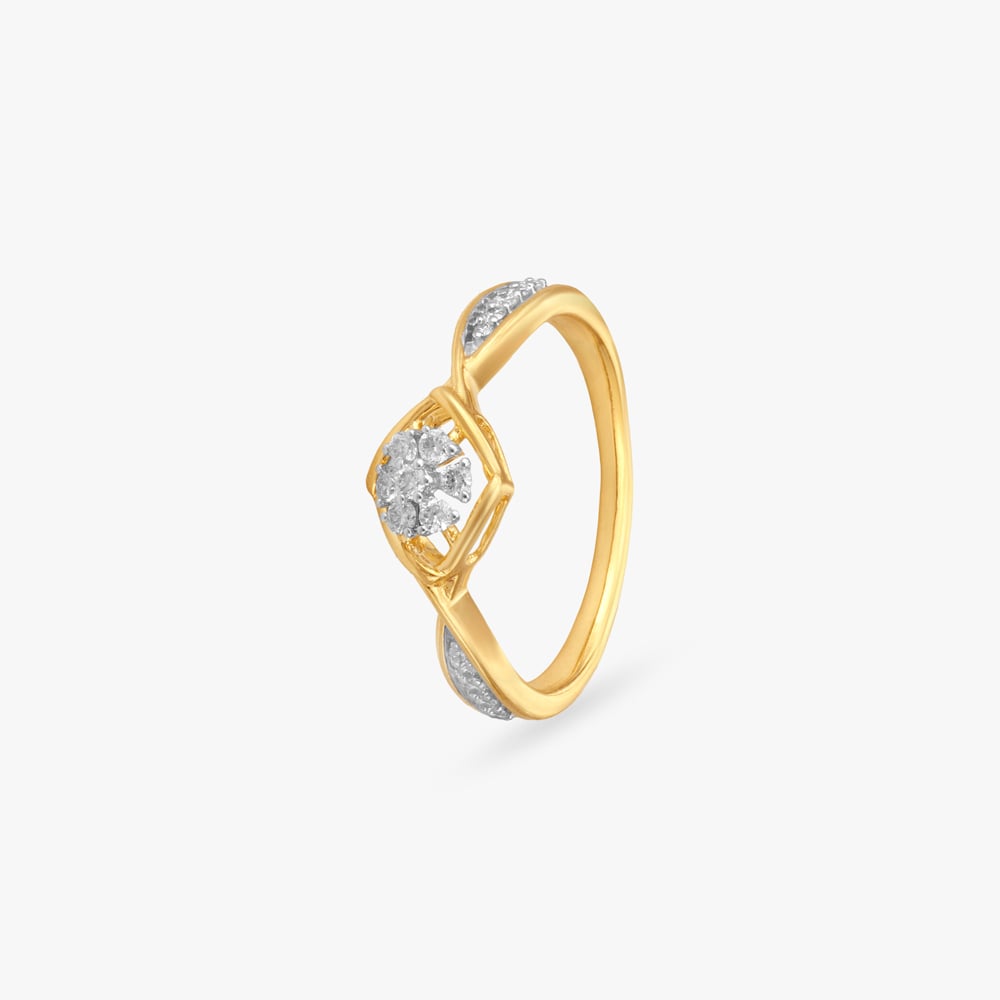 Floral Grace Diamond Ring,,hi-res image number null