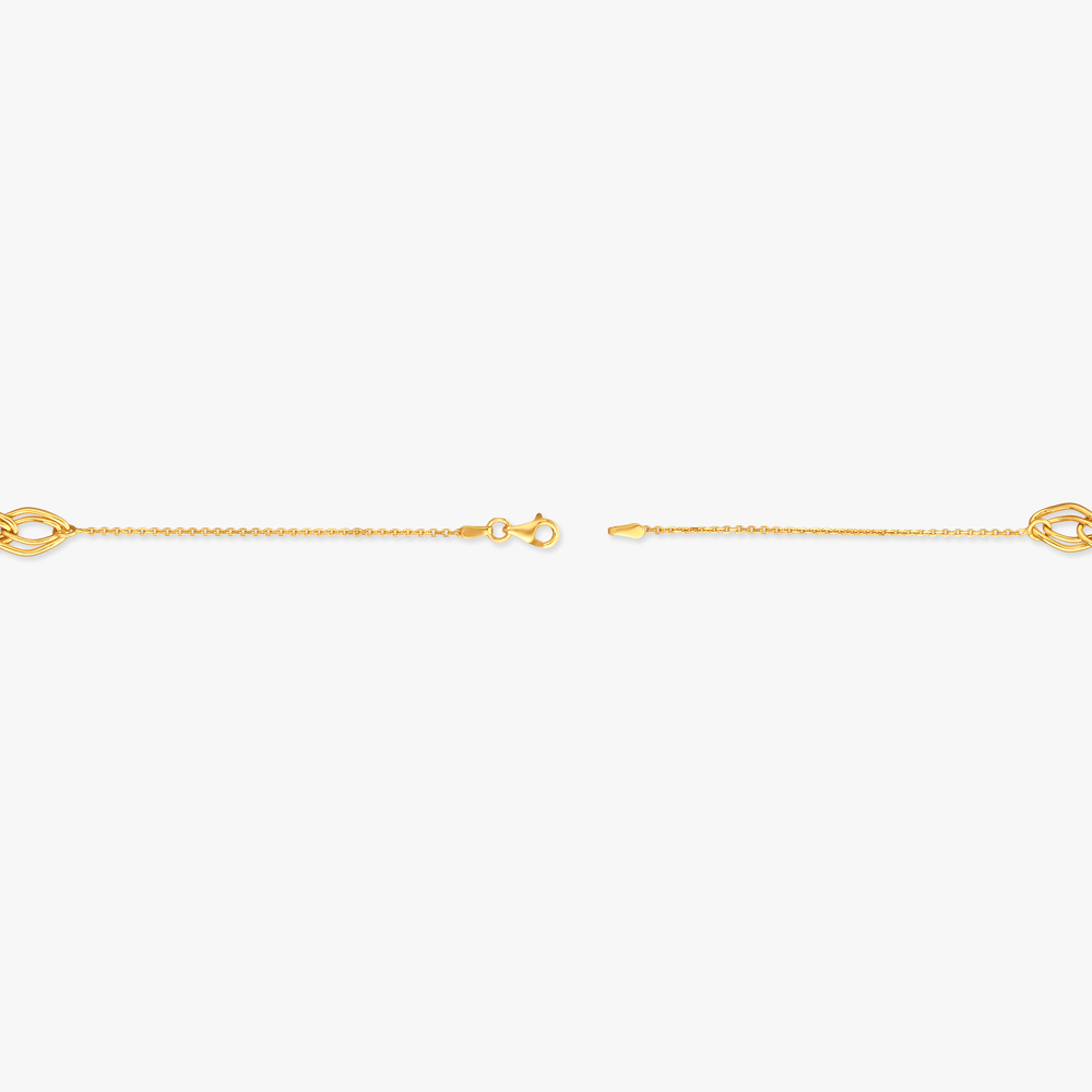 Infinity Weave Gold Bracelet,,hi-res image number null