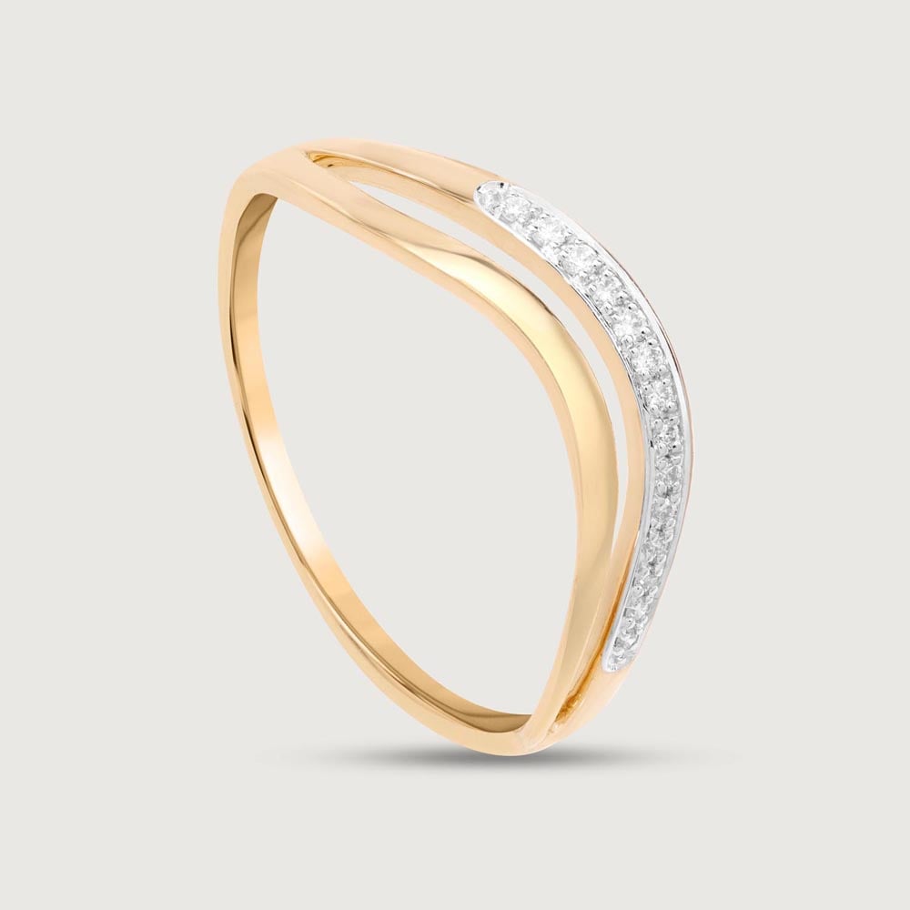 Curvy Shine Diamond Ring,,hi-res image number null