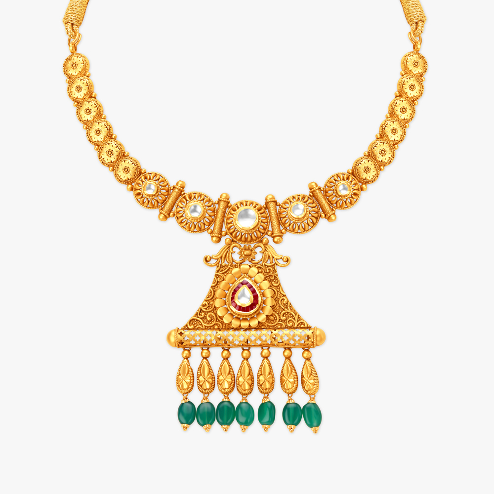 Enchanting Floral Necklace,,hi-res image number null