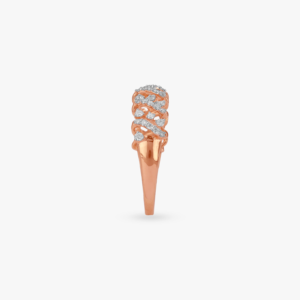 Zigzag Shine Diamond Ring,,hi-res image number null