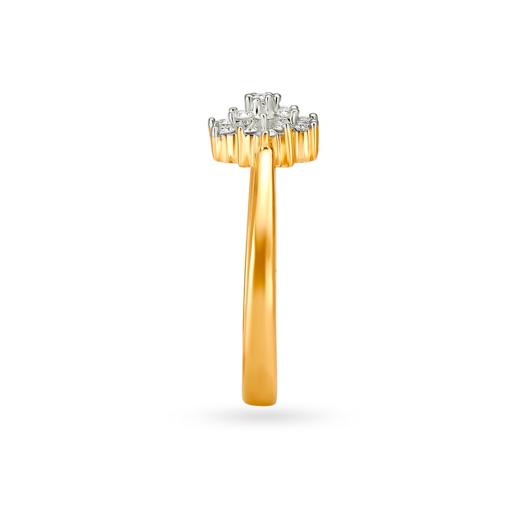 Blossom Diamond Finger Ring,,hi-res image number null