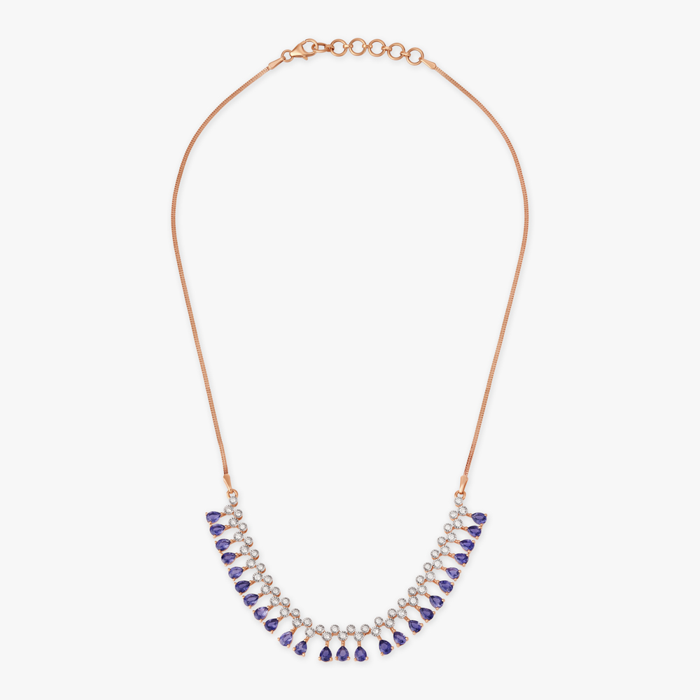 

Mesmerising Diamond Necklace Set