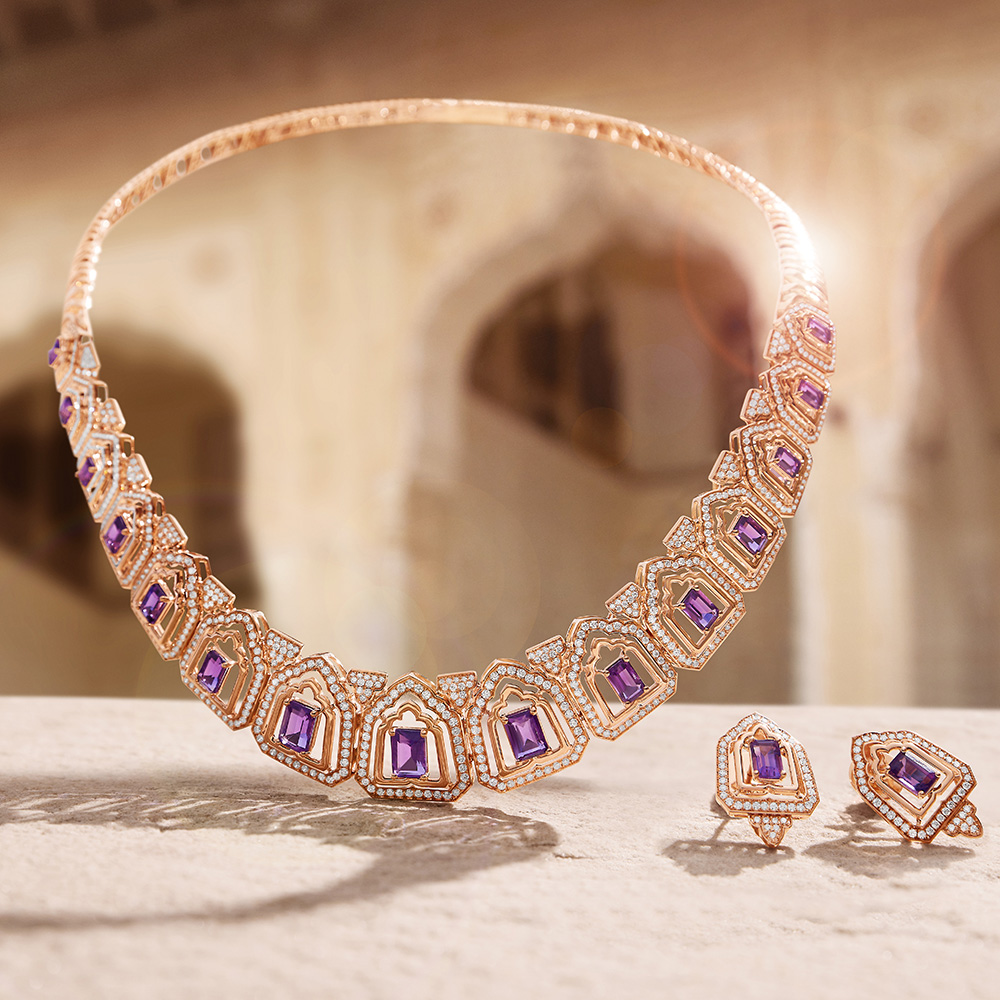 Royal Jharokhas Necklace Set,,hi-res image number null