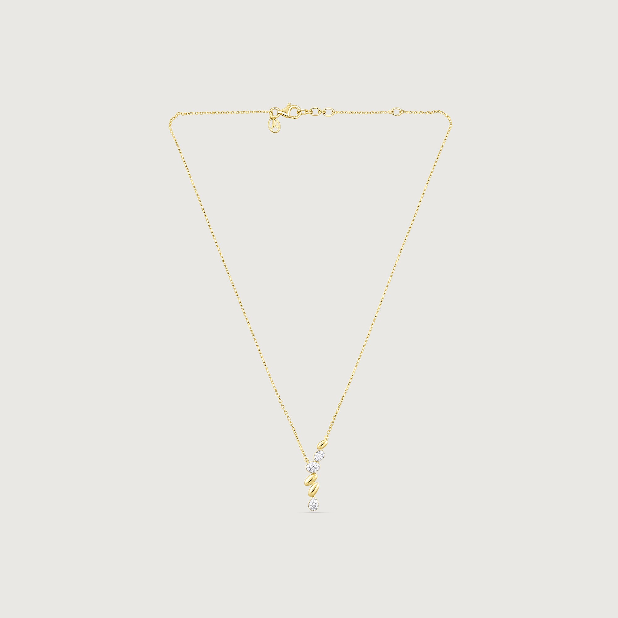 Cascading Rhythm Diamond Necklace,,hi-res image number null
