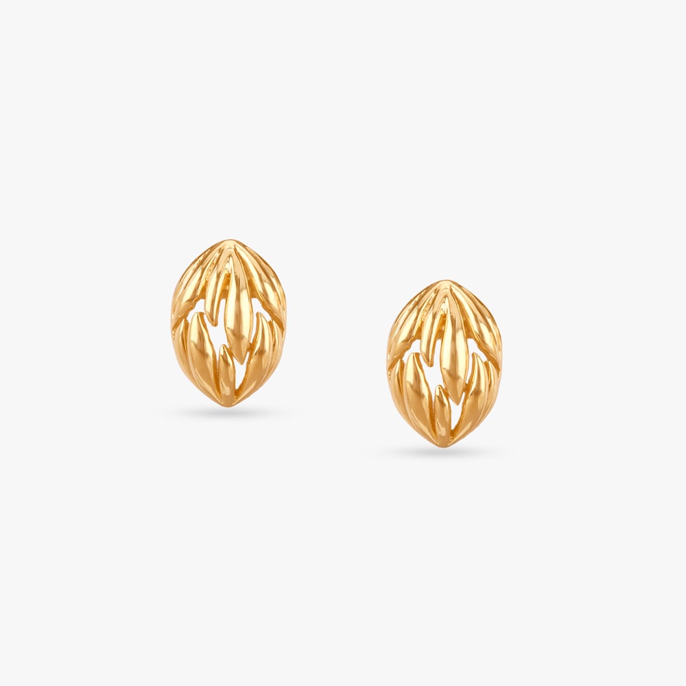 Lotus Orb Gold Pendant and Earrings Set,,hi-res image number null