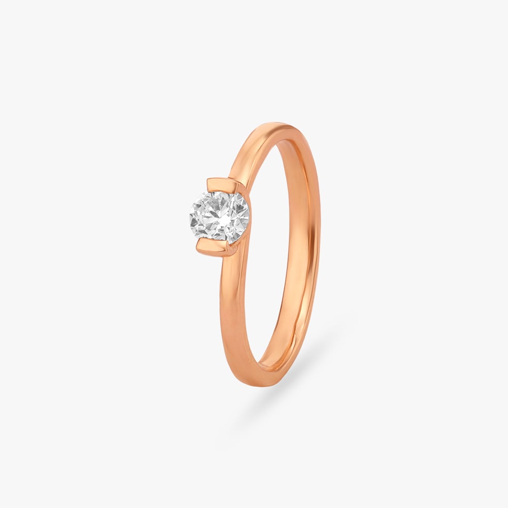 

Radiating Perfection Solitaire Ring