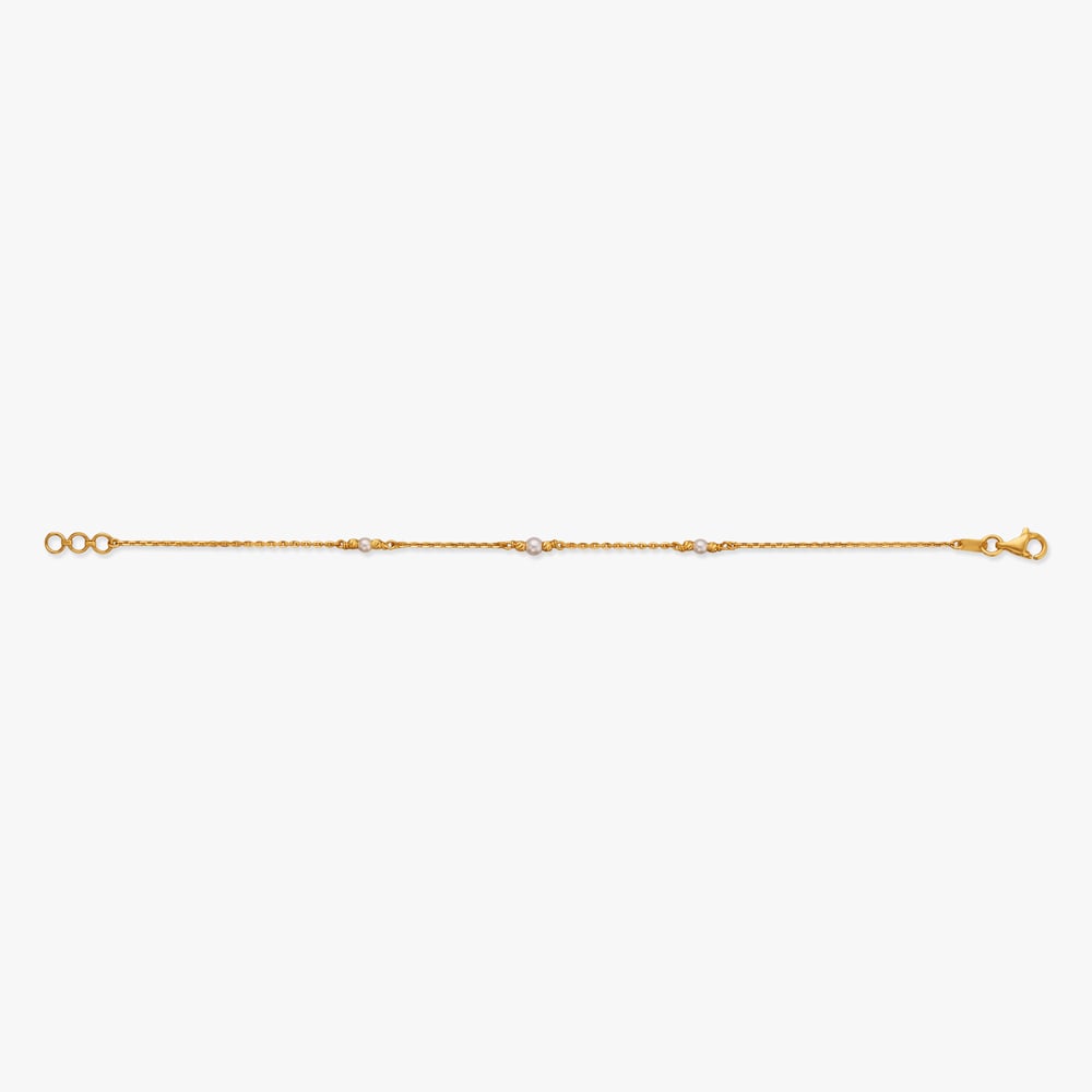 Soft Orbit Gold Bracelet,,hi-res image number null