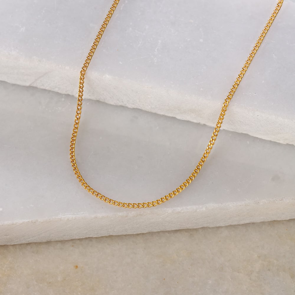 Classic Link 22 Kt Gold Chain,,hi-res image number null