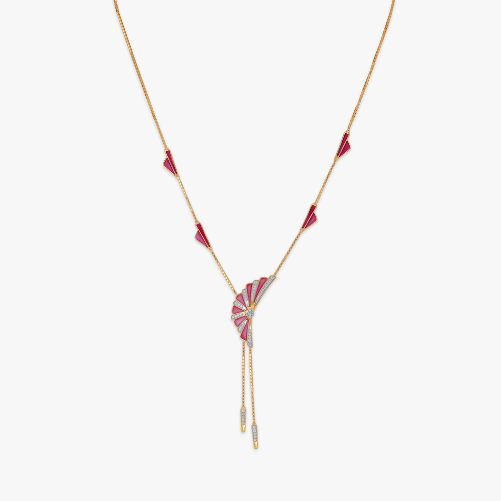 

Soaring Wing Diamond Necklace