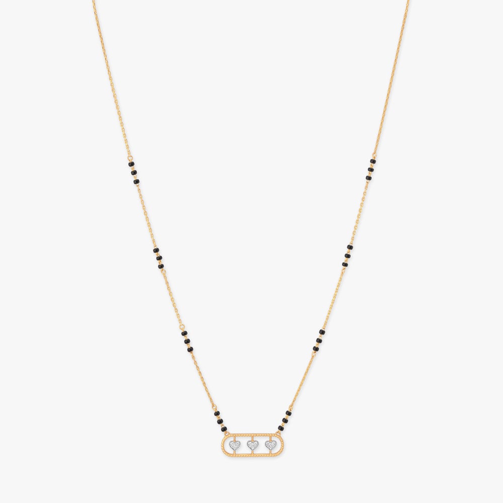 Eternal Trio Diamond Mangalsutra,,hi-res image number null