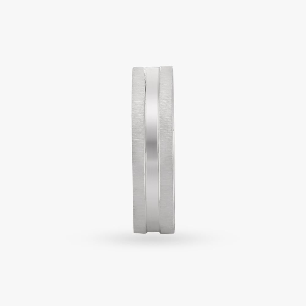 Contemporary Matte Finger Ring,,hi-res image number null