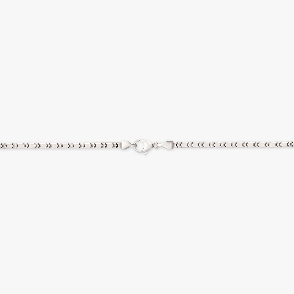 Sleek Box Platinum Chain,,hi-res image number null