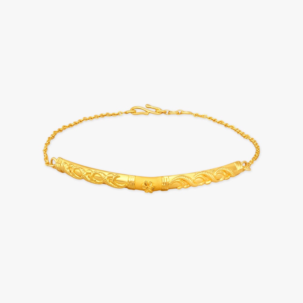 Twirling Vine Gold Bracelet,,hi-res image number null