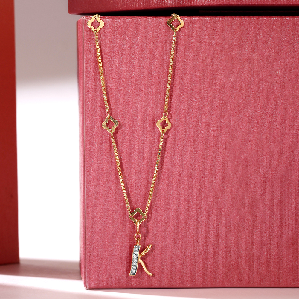 Mia Sutra DIY with Alphabet Charms- K,,hi-res image number null