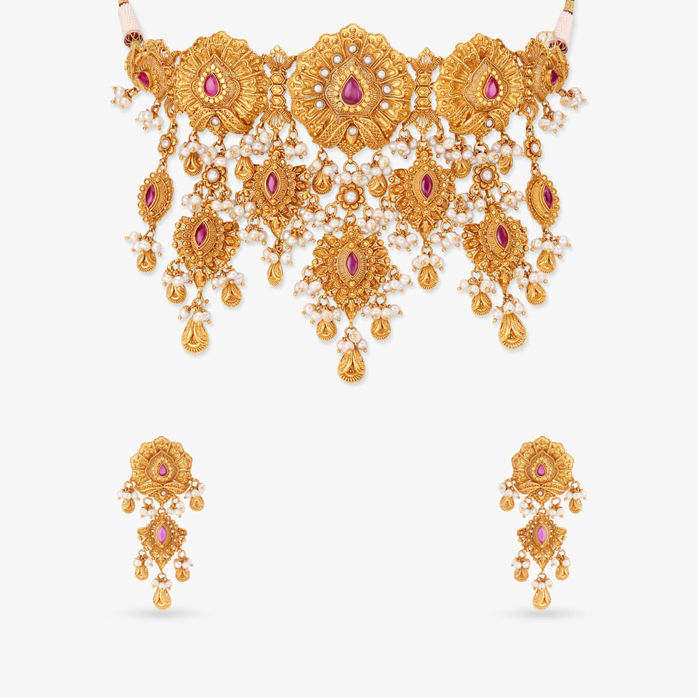 Beauteous Opulence Necklace Set,,hi-res image number null