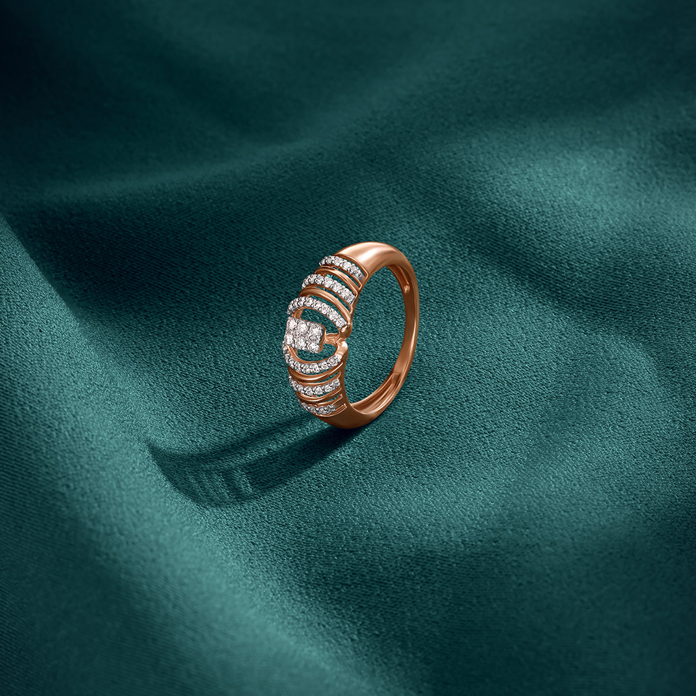 Celestial Gleam Diamond Finger Ring,,hi-res image number null