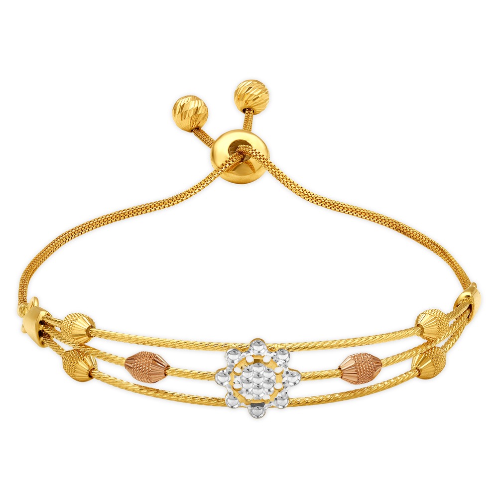 Buy Gold & Diamond Bracelet for Men & Women Online Tanishq