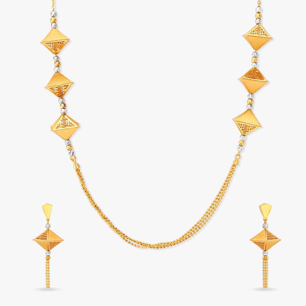 Sculpted Beauty Necklace Set,,hi-res image number null