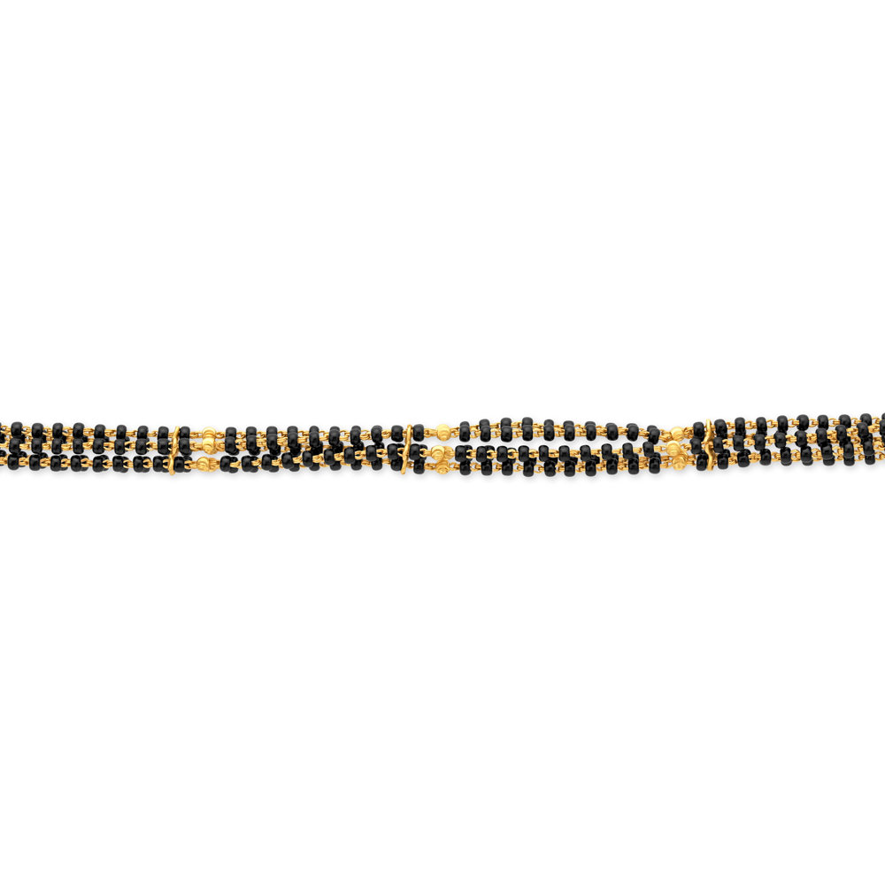 Elaborate Floral Mangalsutra,,hi-res image number null