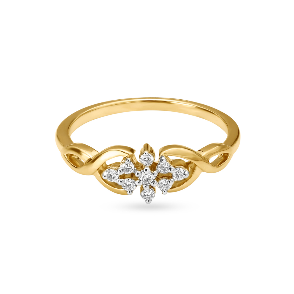 Infinity Diamond Finger Ring,,hi-res image number null