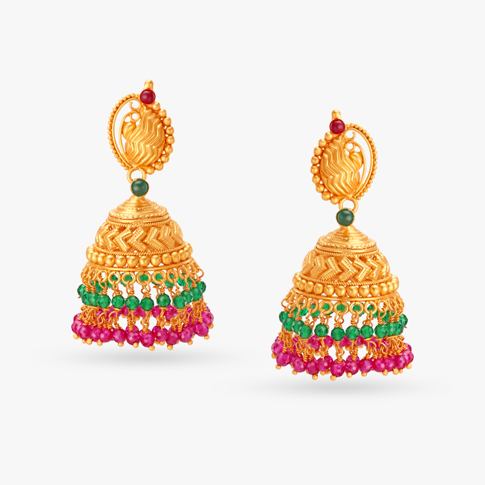 Intricate Piroi Drop Earrings