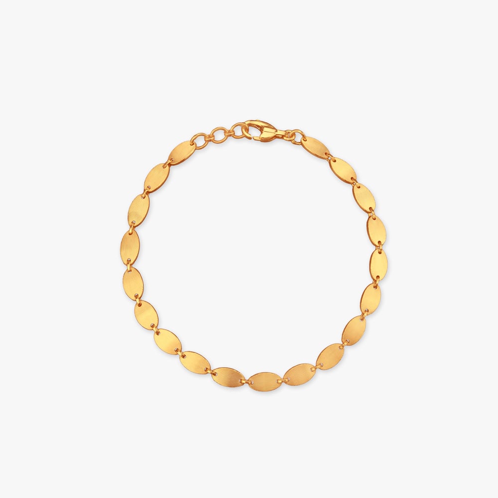 Ripple Gleam Gold Bracelet,,hi-res image number null