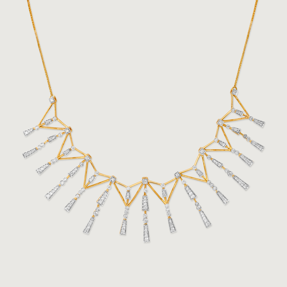 Horizon Spire Diamond Necklace,,hi-res image number null
