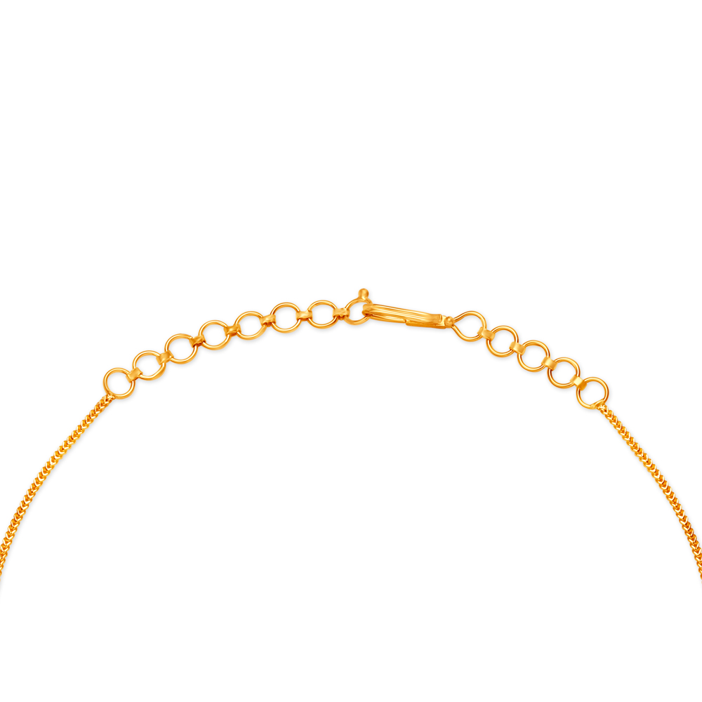 Dainty Gold Necklace Set,,hi-res image number null