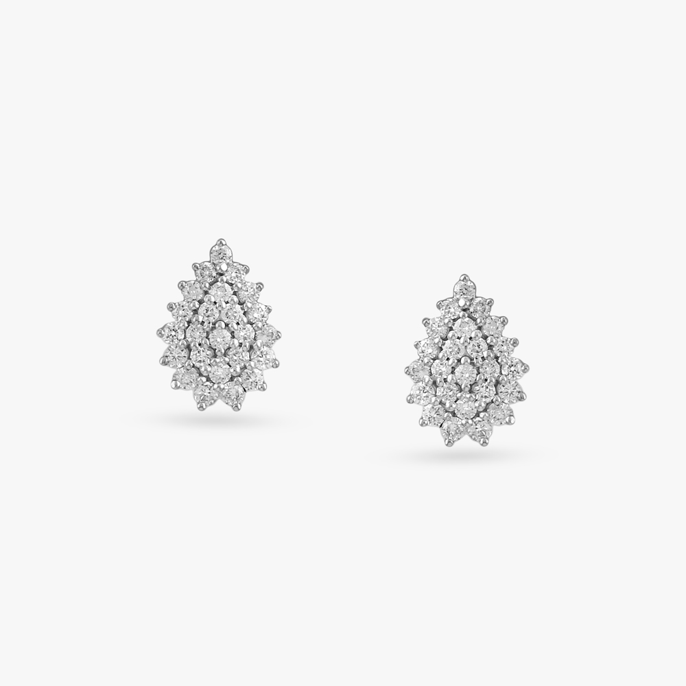 Radiant Frill Diamond Pendant and Earrings Set,,hi-res image number null