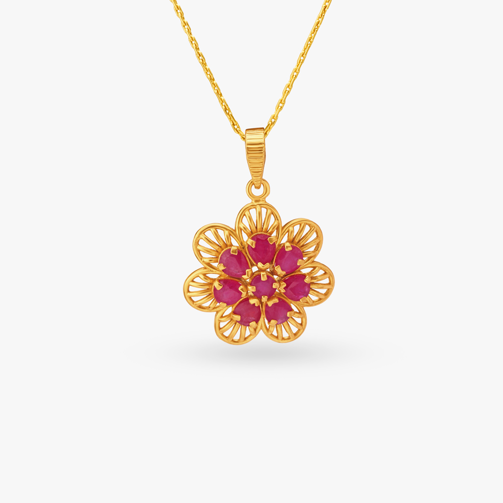Cascading Pendant and Earrings Set,,hi-res image number null