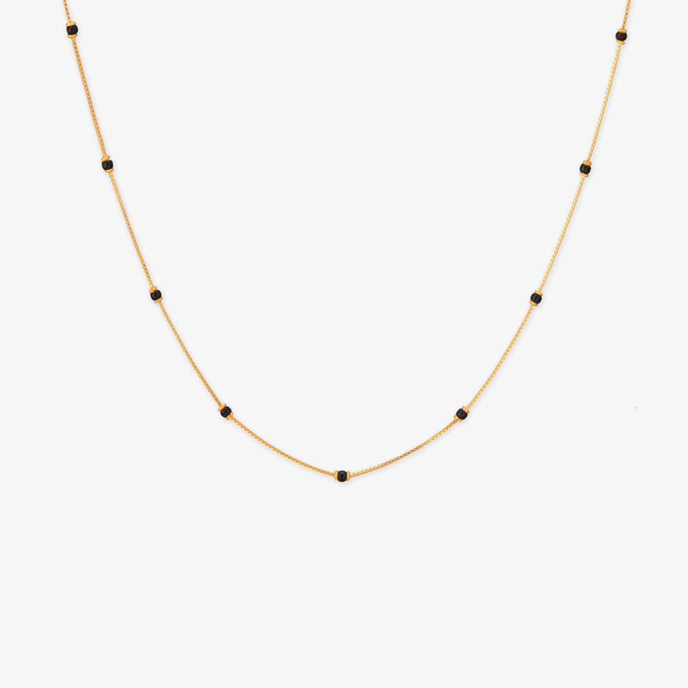 

Subtle Charm Gold Mangalsutra