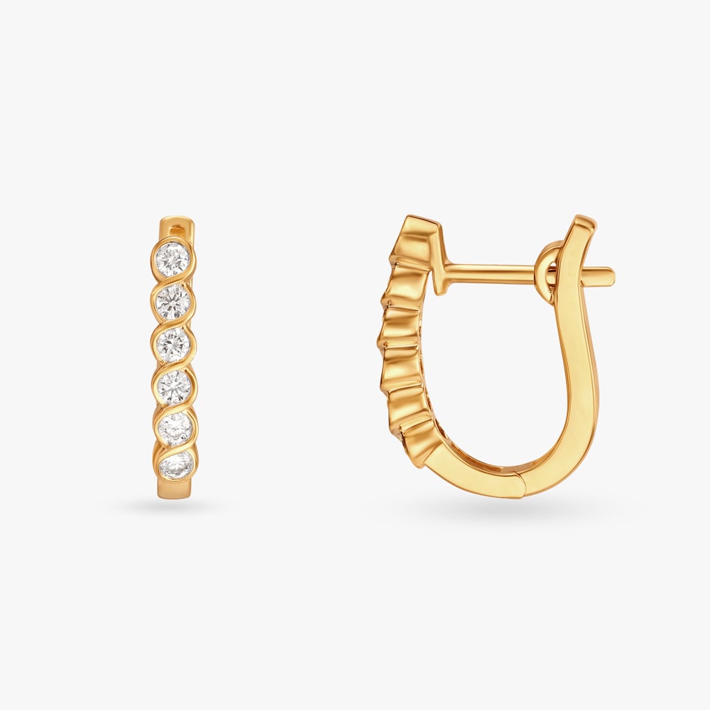 Classic Halos Hoop Earrings,,hi-res image number null