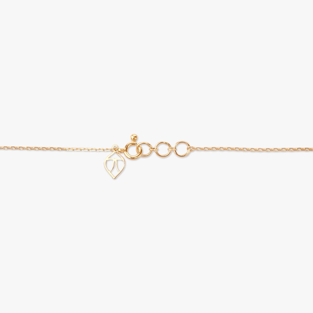 Floral Glint Diamond Pendant with Chain,,hi-res image number null