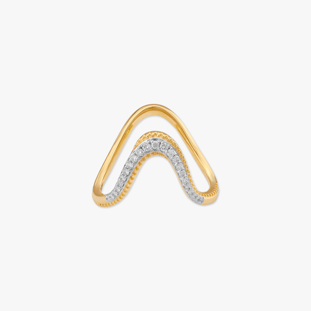 Bold Chic Diamond Finger Ring,,hi-res image number null