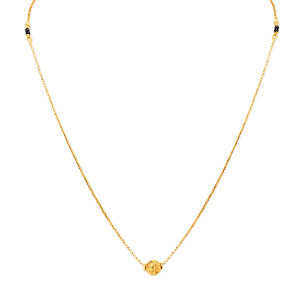 Stunning Bead Gold Chain For Kids