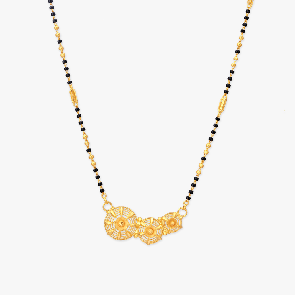 Svarna Jalbindu Gold Mangalsutra,,hi-res image number null