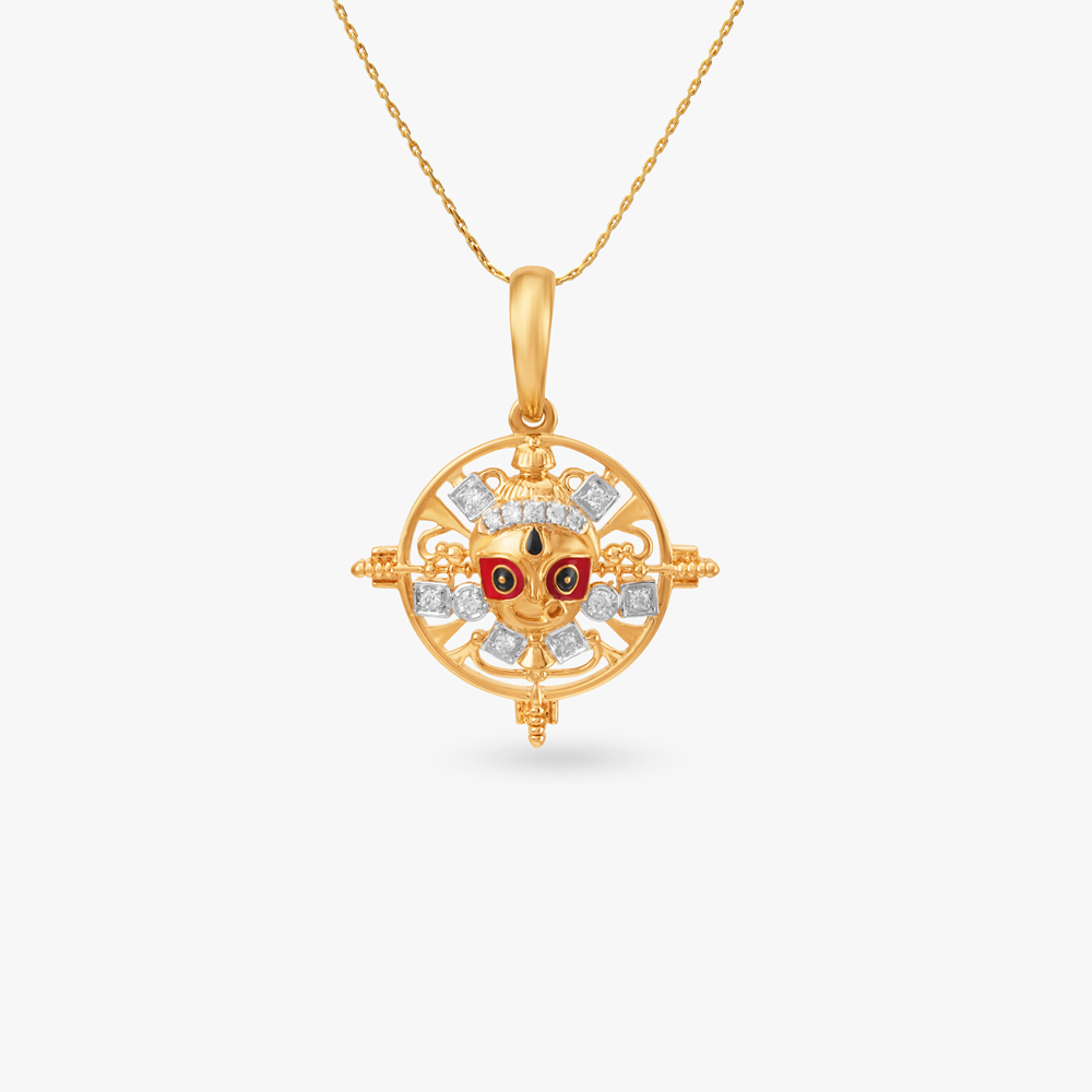Jagannath Radiance Diamond Pendant,,hi-res image number null