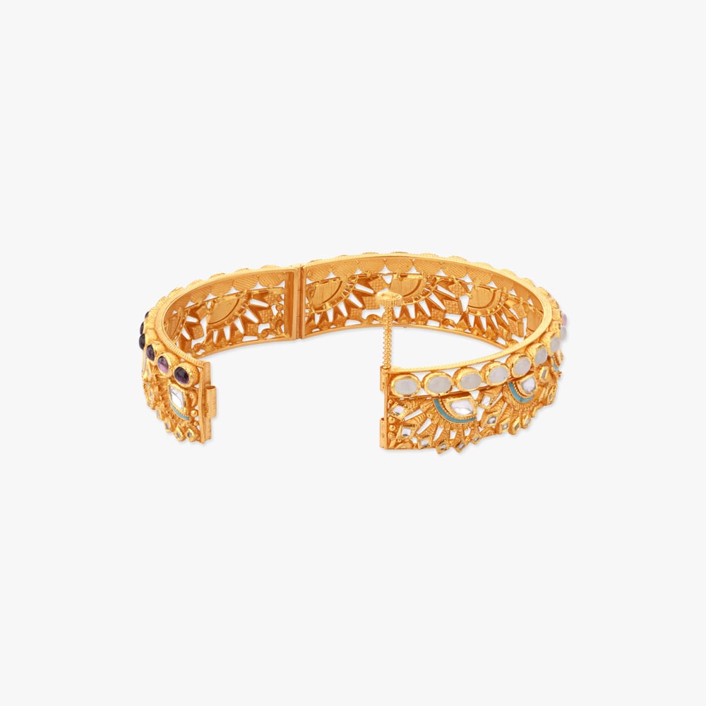 Aurora Skies Gold Bangle,,hi-res image number null