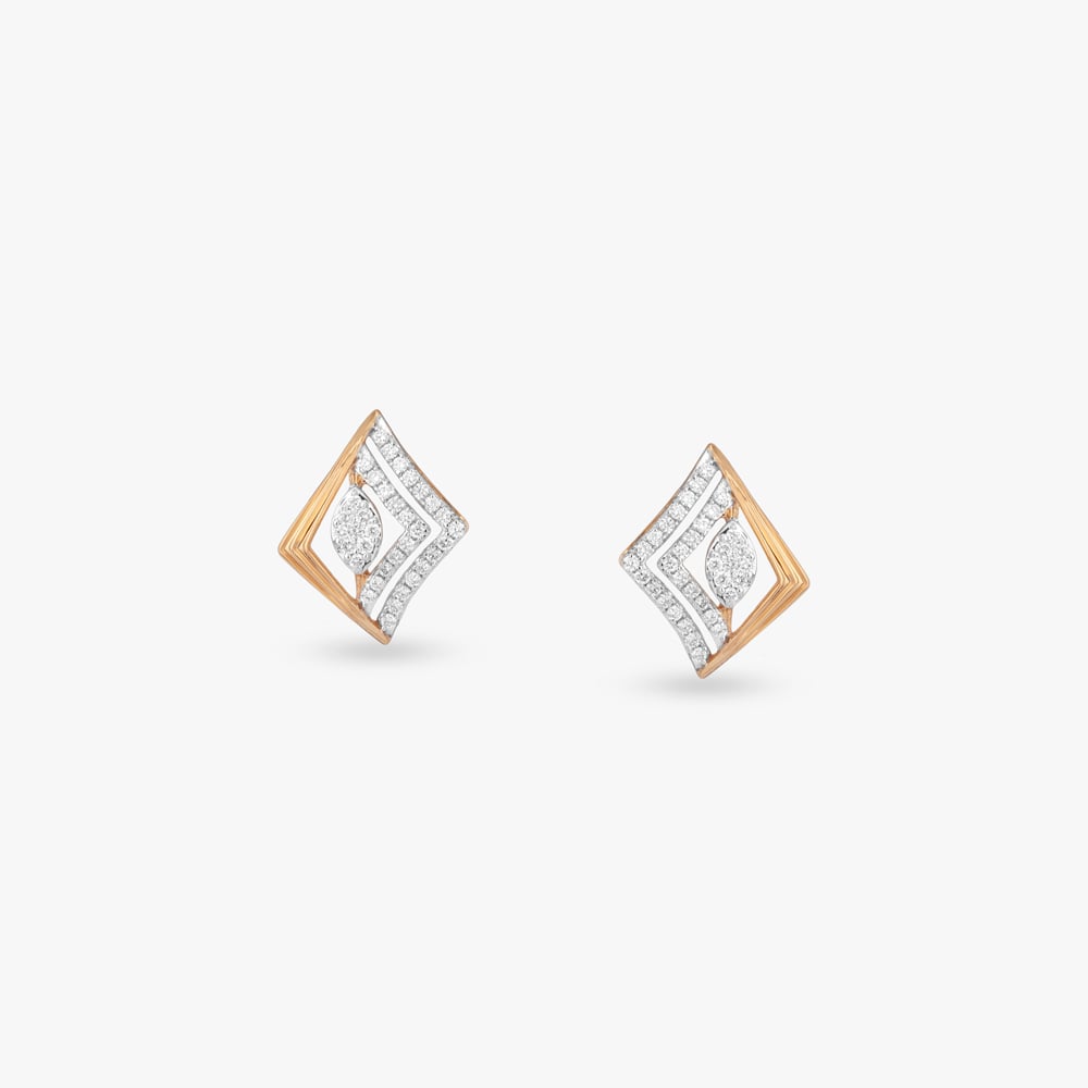 

Frame Spark Diamond Stud Earrings