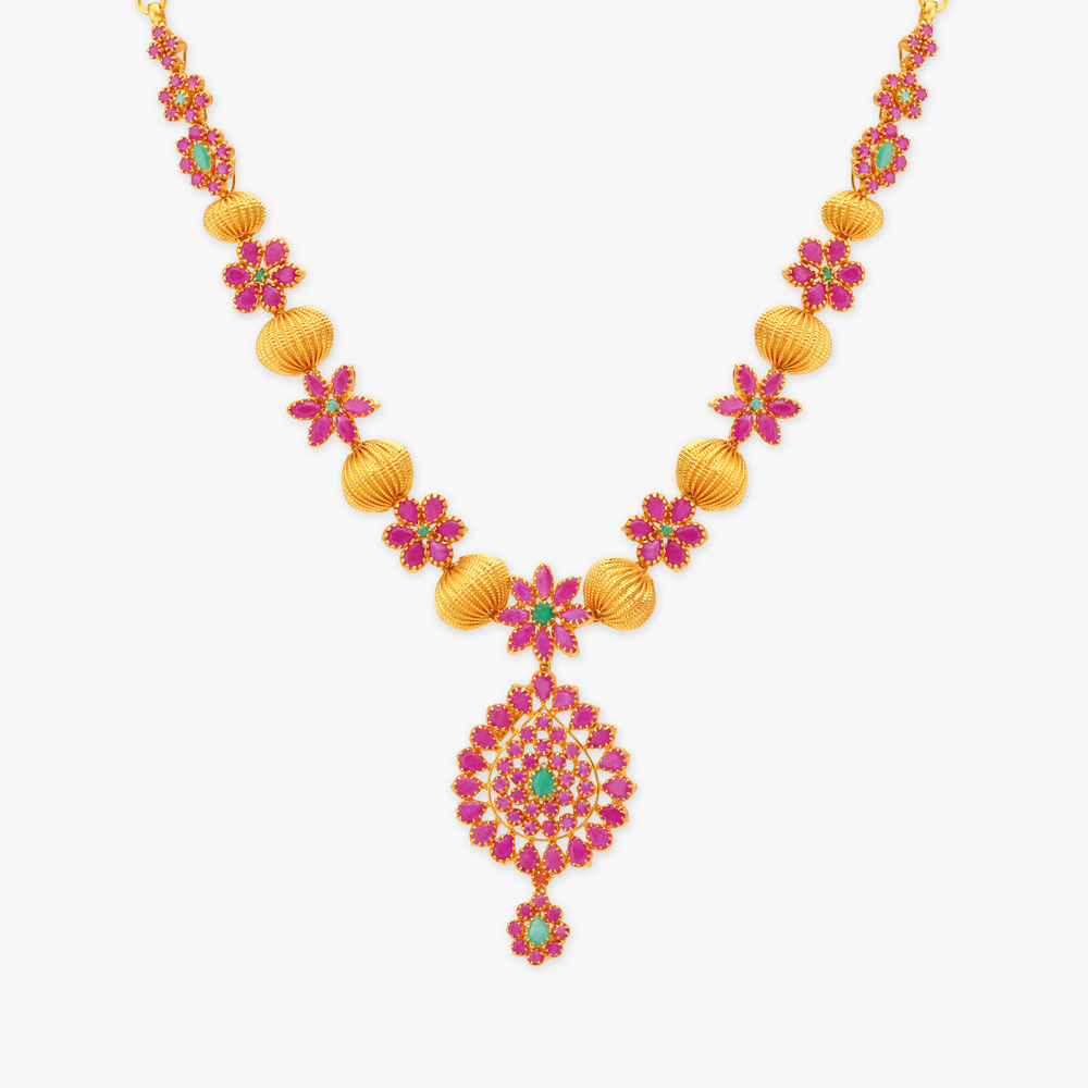 Emerald Grace Necklace,,hi-res image number null
