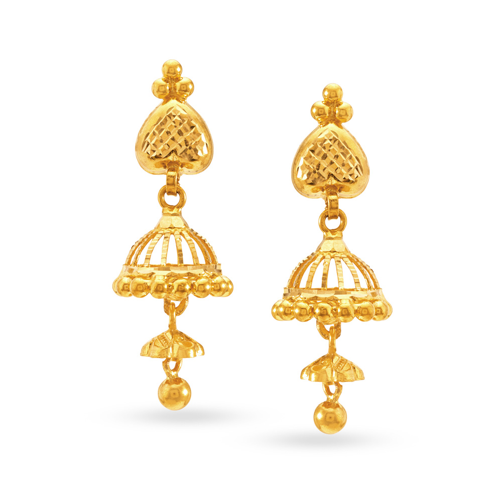 Jalia Earrings (Gold)