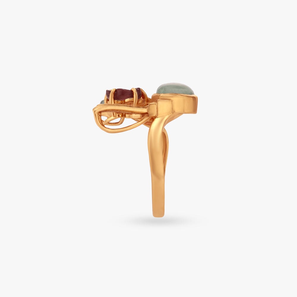 Garden Whimsy Gold Ring,,hi-res image number null