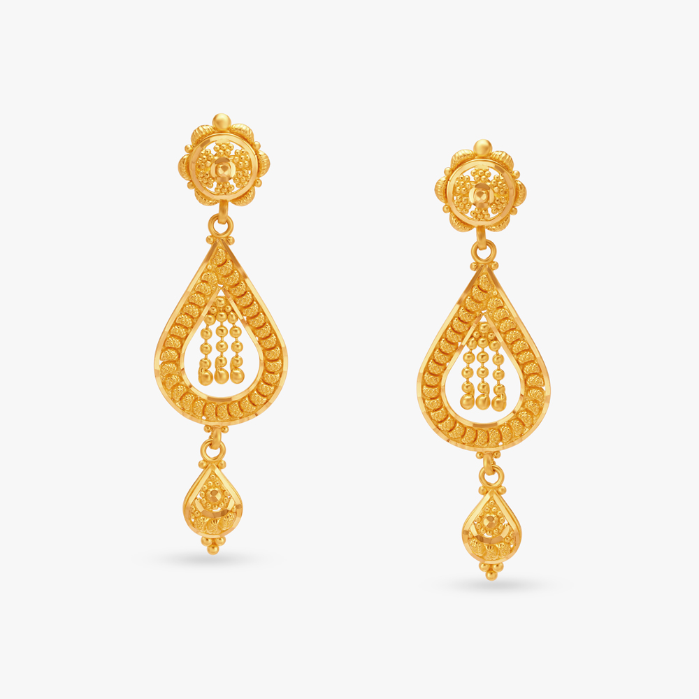 Earrings Tanishq Online Store