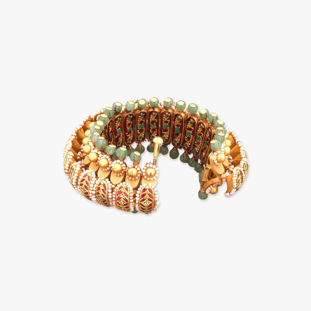 Rajwada Vaibhav Gold Bangles,,hi-res image number null