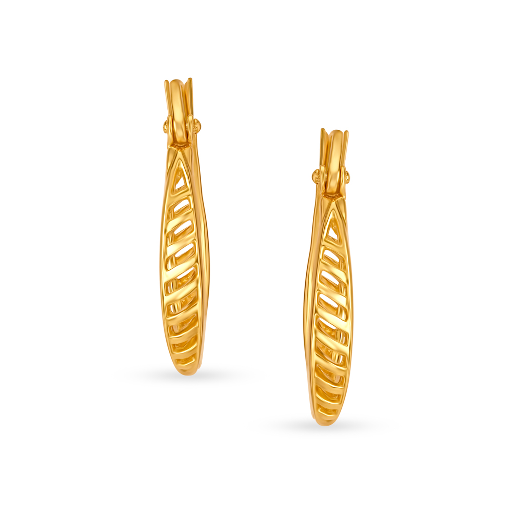 

Brilliant Minimalistic Hoop Earrings