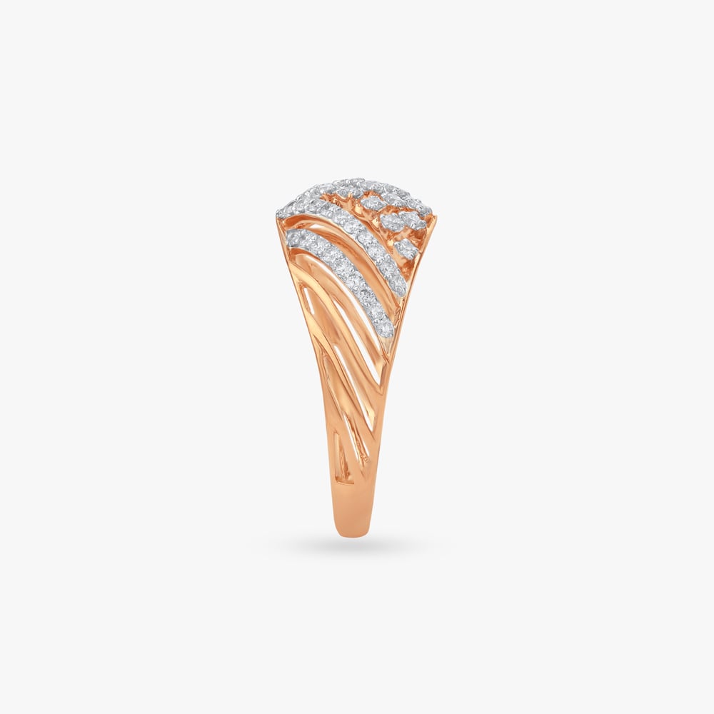 Radiant Waves Diamond Ring,,hi-res image number null