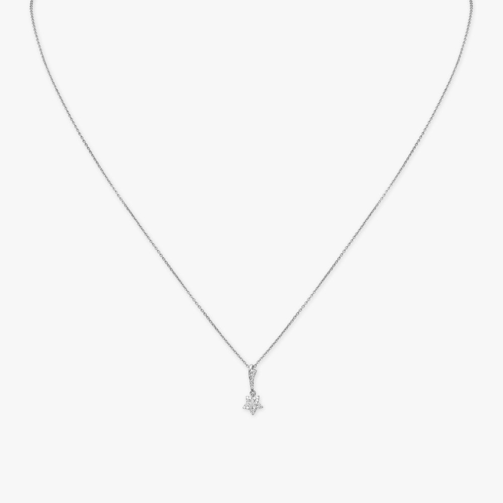 Twinkling Star! Diamond Pendant with Chain,,hi-res image number null