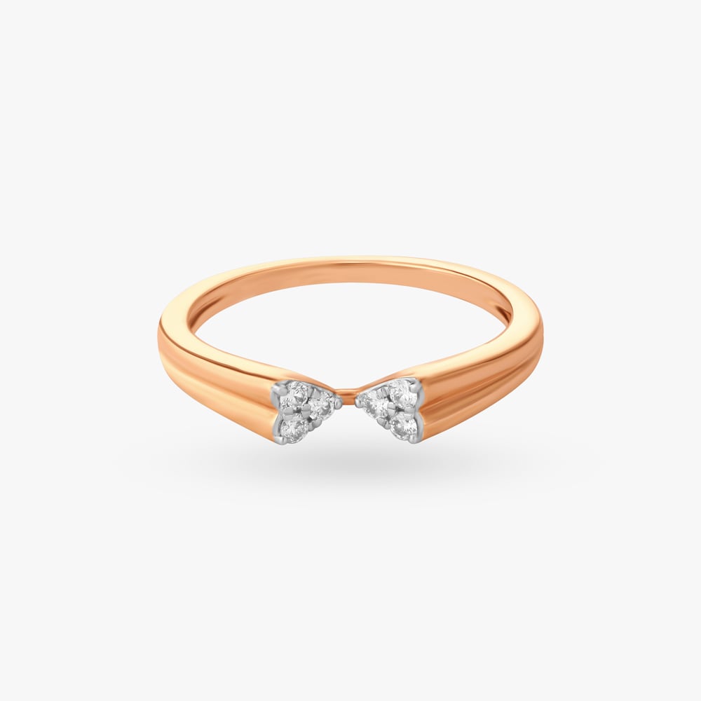 Shimmering Two-head Diamond Ring,,hi-res image number null