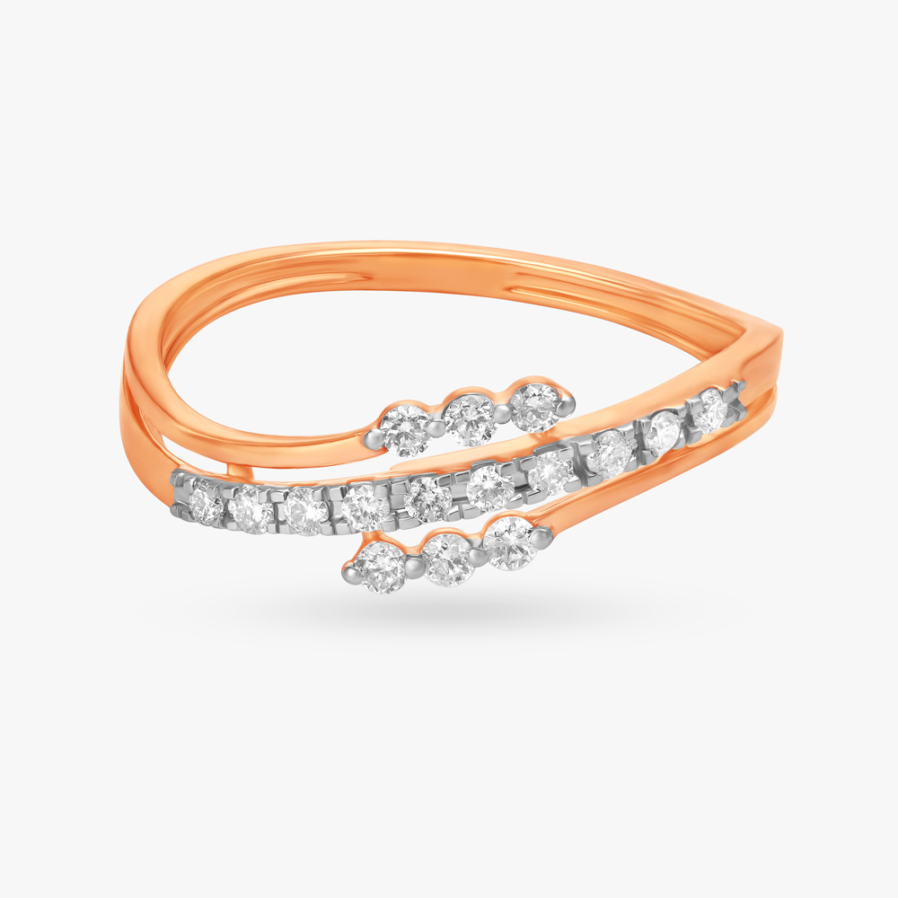 Elegant Modish Diamond Ring,,hi-res image number null